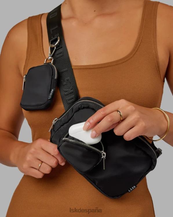 LSKD unisexo bolso bandolera diario - negro 8T6NZ877 accesorios