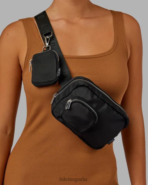 LSKD unisexo bolso bandolera diario - negro 8T6NZ877 accesorios