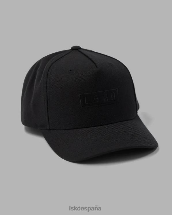 LSKD unisexo gorra snapback cornerstone - negro-negro 8T6NZ820 accesorios
