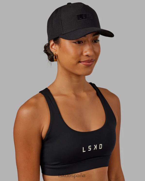 LSKD unisexo gorra snapback cornerstone - negro-negro 8T6NZ820 accesorios