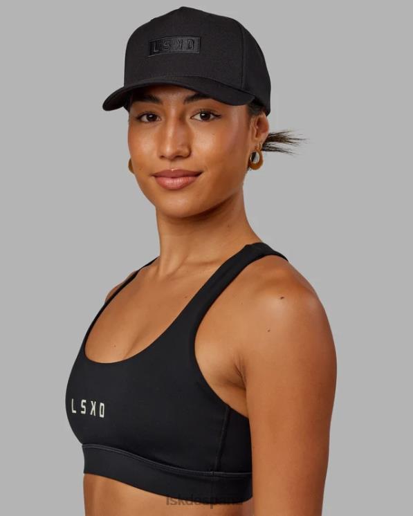 LSKD unisexo gorra snapback cornerstone - negro-negro 8T6NZ820 accesorios