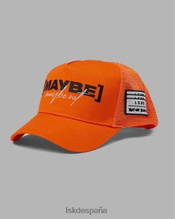 LSKD unisexo gorra trucker tobk - naranja 8T6NZ841 accesorios