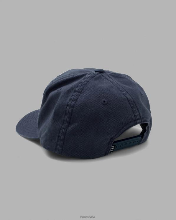 LSKD unisexo sombrero de copa suave - azul marino lavado 8T6NZ835 accesorios