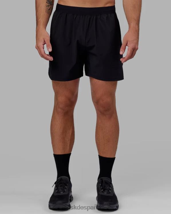 LSKD hombres Challenger pantalón corto de rendimiento forrado de 6'' - negro 8T6NZ1062 vestir