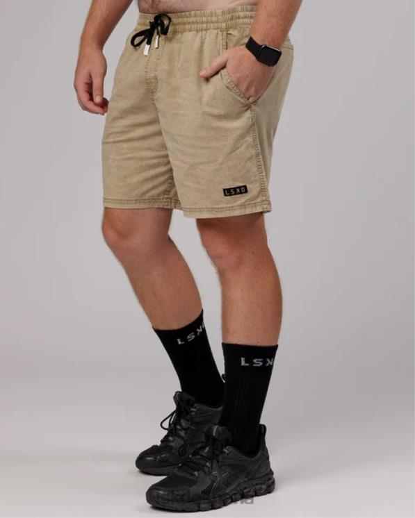 LSKD hombres corto diario - café con leche pigmentado 8T6NZ1138 vestir