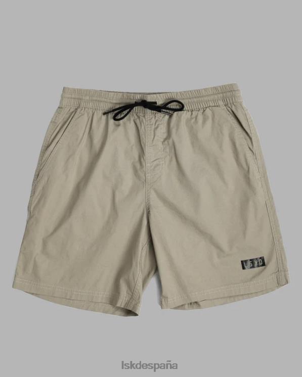 LSKD hombres corto diario - piedra 8T6NZ1136 vestir