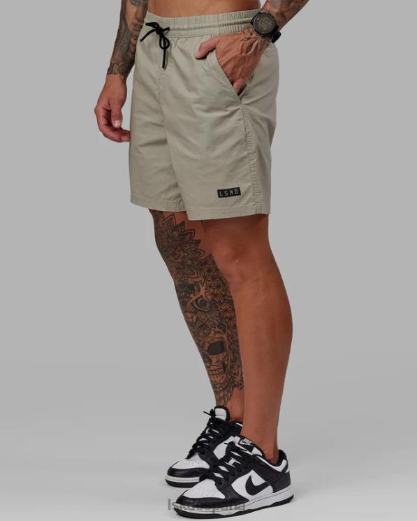 LSKD hombres corto diario - piedra 8T6NZ1136 vestir