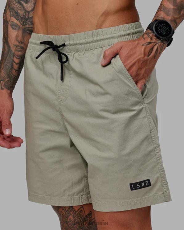 LSKD hombres corto diario - piedra 8T6NZ1136 vestir