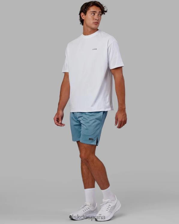 LSKD hombres pantalón corto de malla fundamental - azul celeste 8T6NZ1114 vestir