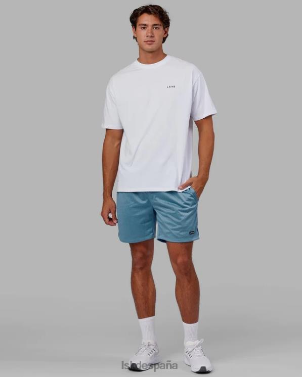 LSKD hombres pantalón corto de malla fundamental - azul celeste 8T6NZ1114 vestir