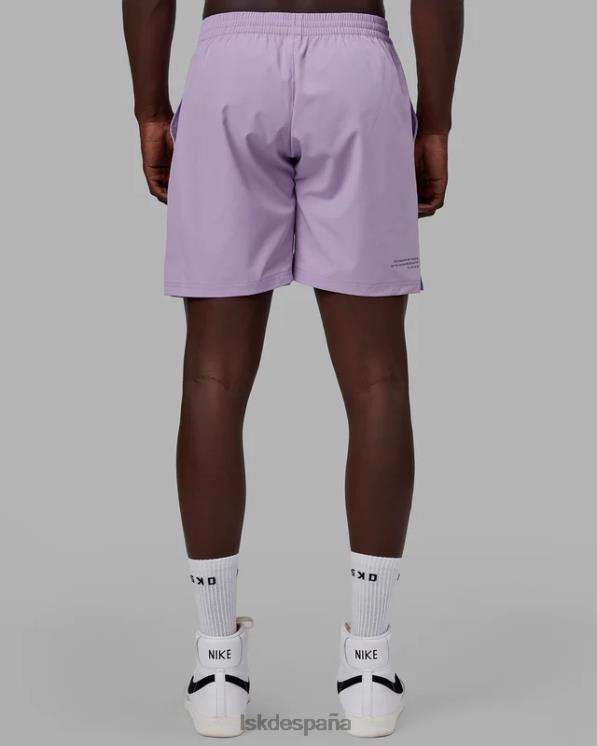 LSKD hombres pantalón corto de rendimiento intensidad 7'' - lila pálido 8T6NZ1063 vestir