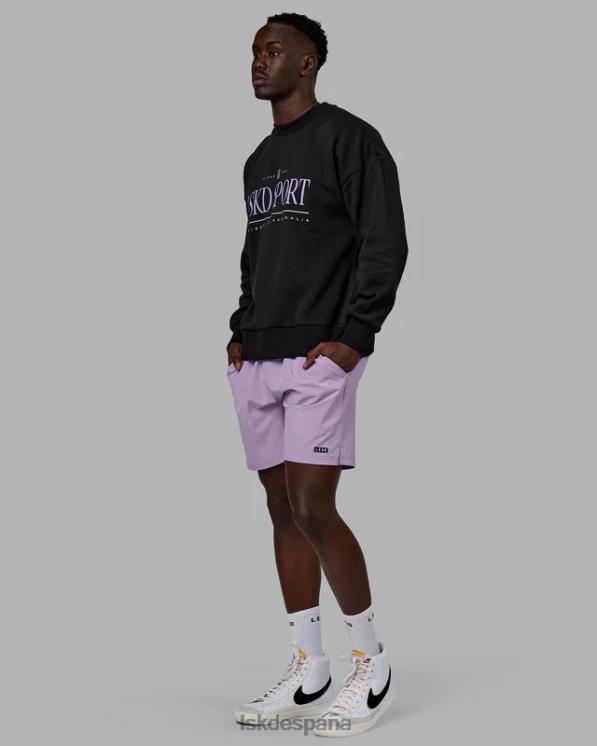 LSKD hombres pantalón corto de rendimiento intensidad 7'' - lila pálido 8T6NZ1063 vestir