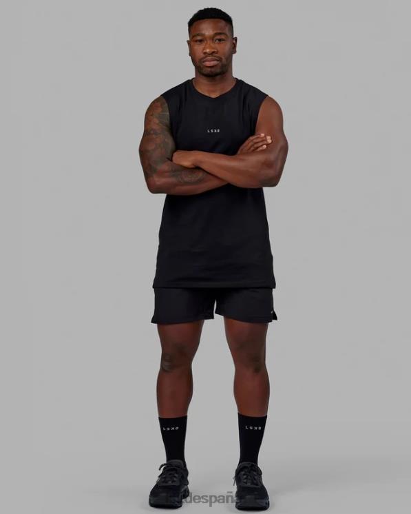 LSKD hombres pantalón corto de rendimiento intensidad 7'' - negro 8T6NZ1078 vestir