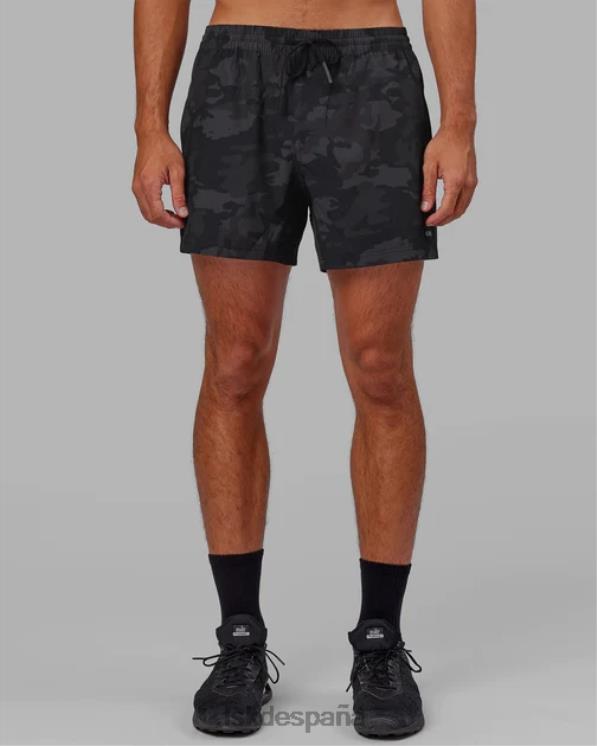 LSKD hombres pantalón corto de rendimiento rep 5'' - camuflaje negro 8T6NZ1118 vestir