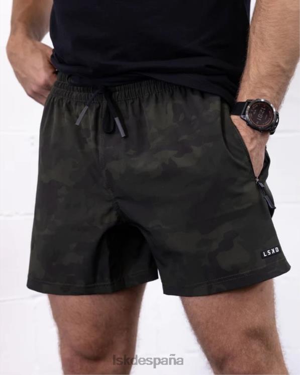 LSKD hombres pantalón corto de rendimiento rep 5'' - camuflaje oliva oscuro 8T6NZ1121 vestir