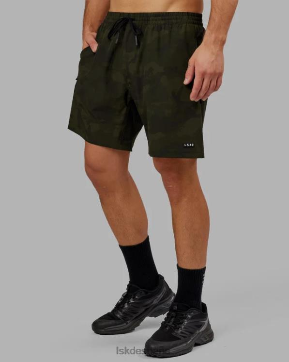 LSKD hombres pantalón corto de rendimiento rep 7'' - camuflaje oliva oscuro 8T6NZ1073 vestir