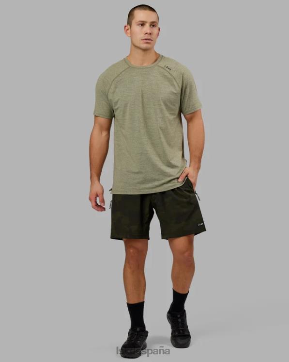 LSKD hombres pantalón corto de rendimiento rep 7'' - camuflaje oliva oscuro 8T6NZ1073 vestir