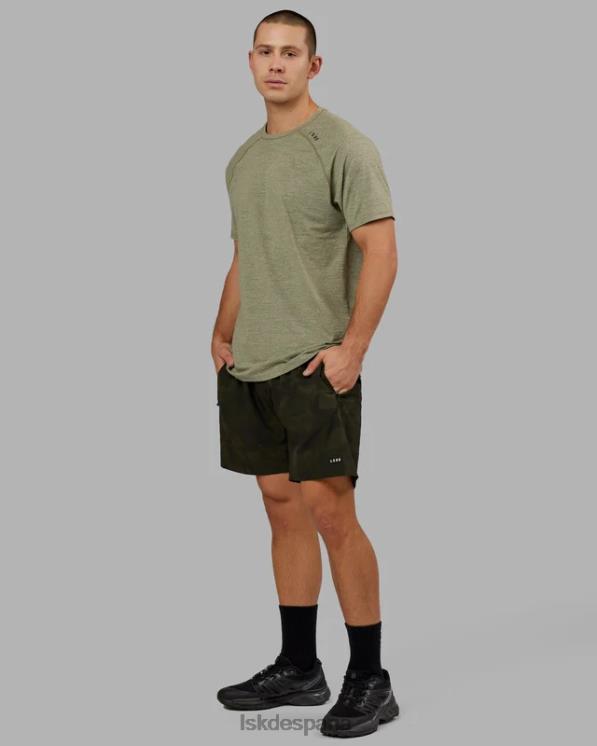 LSKD hombres pantalón corto de rendimiento rep 7'' - camuflaje oliva oscuro 8T6NZ1073 vestir