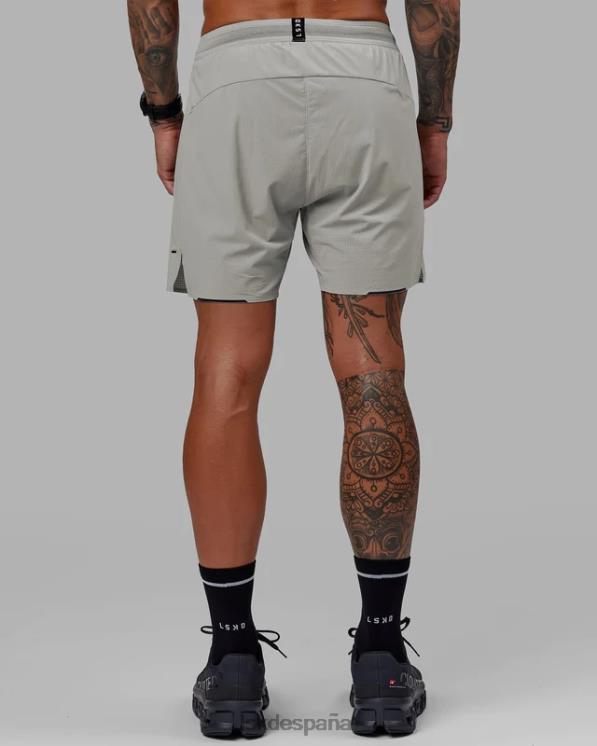 LSKD hombres pantalón corto ultraair de rendimiento forrado de 6'' - aleación 8T6NZ1096 vestir