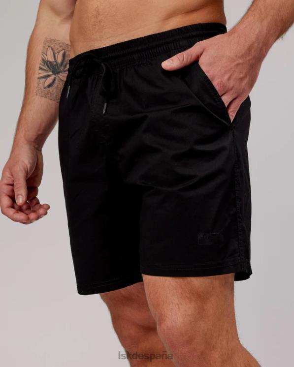 LSKD hombres short diario - negro-negro 8T6NZ1129 vestir