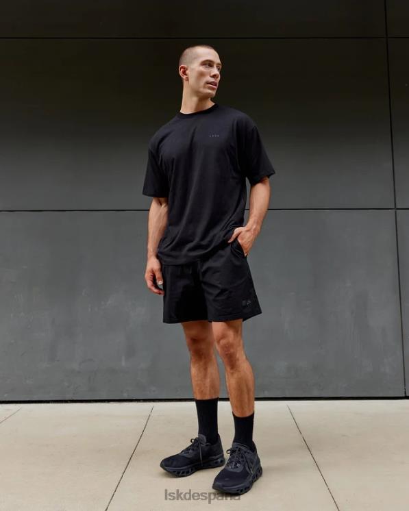 LSKD hombres short diario - negro-negro 8T6NZ1129 vestir
