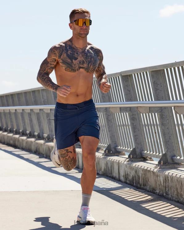 LSKD hombres ultraair pantalón corto de alto rendimiento con forro de 6'' - azul marino 8T6NZ1098 vestir