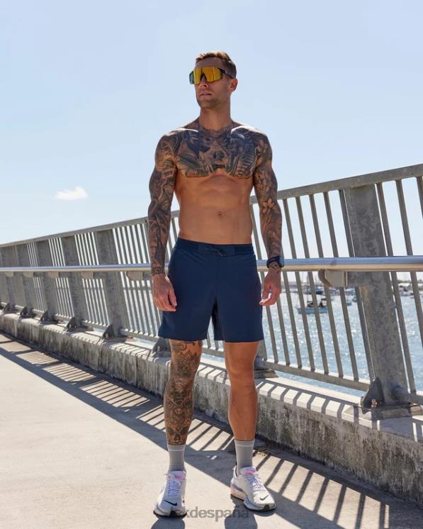 LSKD hombres ultraair pantalón corto de alto rendimiento con forro de 6'' - azul marino 8T6NZ1098 vestir