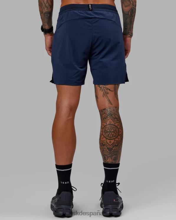 LSKD hombres ultraair pantalón corto de alto rendimiento con forro de 6'' - azul marino 8T6NZ1098 vestir