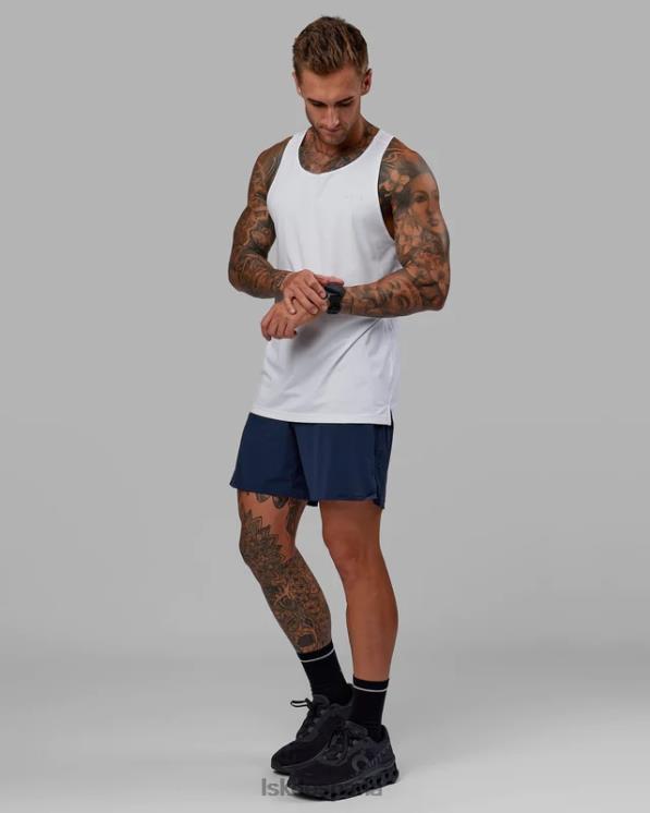 LSKD hombres ultraair pantalón corto de alto rendimiento con forro de 6'' - azul marino 8T6NZ1098 vestir