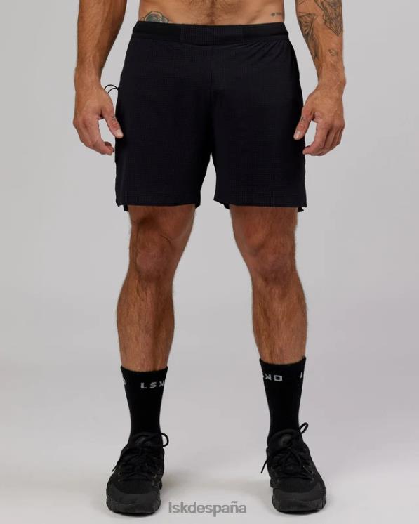 LSKD hombres ultraair pantalón corto de alto rendimiento con forro de 6'' - negro 8T6NZ1066 vestir