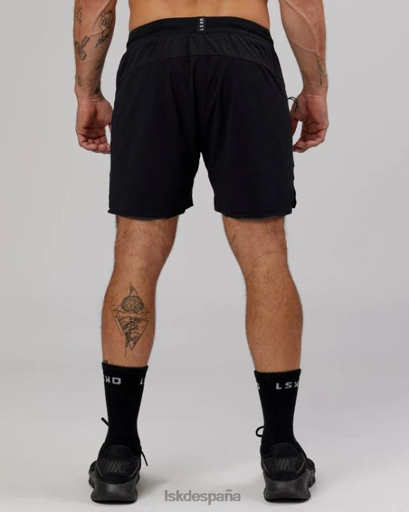 LSKD hombres ultraair pantalón corto de alto rendimiento con forro de 6'' - negro 8T6NZ1066 vestir