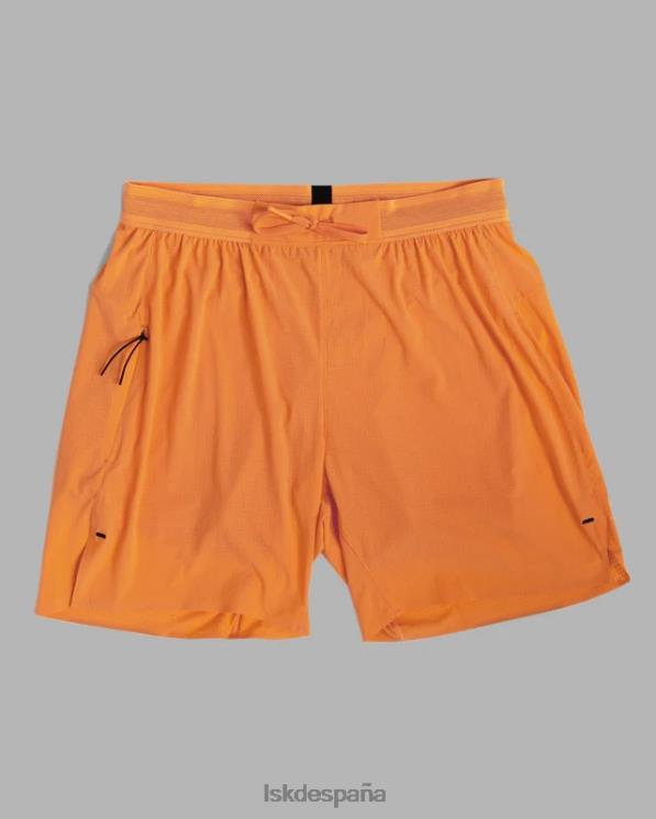 LSKD hombres ultraair pantalón corto de rendimiento forrado de 6'' - nectarina 8T6NZ1115 vestir