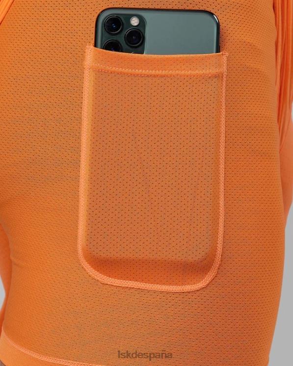 LSKD hombres ultraair pantalón corto de rendimiento forrado de 6'' - nectarina 8T6NZ1115 vestir