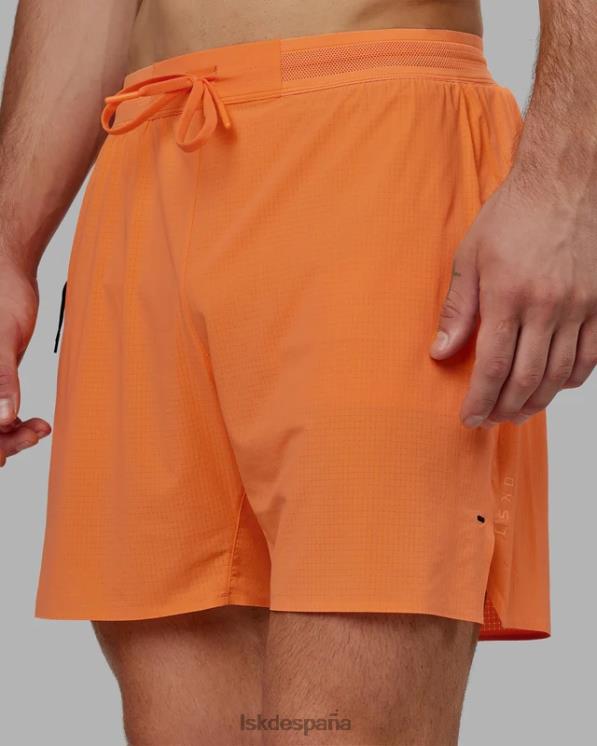 LSKD hombres ultraair pantalón corto de rendimiento forrado de 6'' - nectarina 8T6NZ1115 vestir