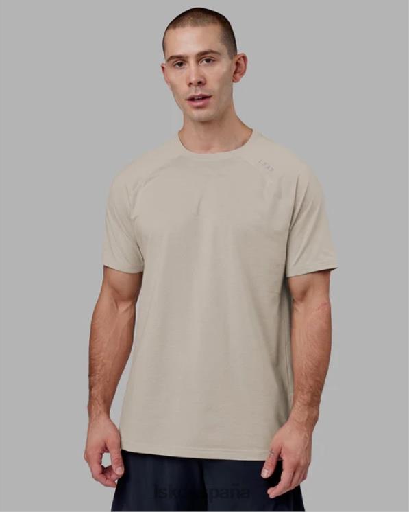 LSKD hombres Camiseta Perform vaporflx - beige esquisto 8T6NZ965 vestir