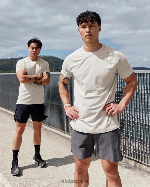 LSKD hombres Camiseta Perform vaporflx - beige esquisto 8T6NZ965 vestir