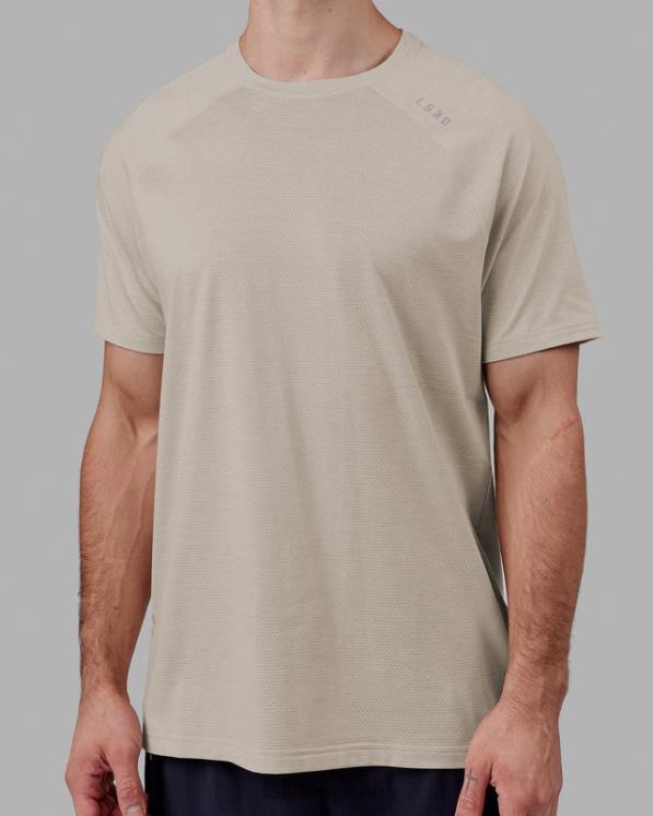 LSKD hombres Camiseta Perform vaporflx - beige esquisto 8T6NZ965 vestir