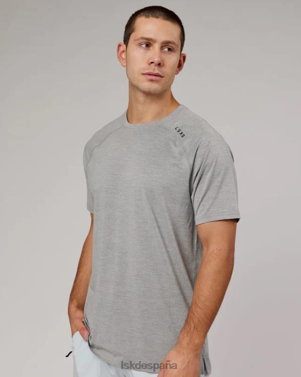 LSKD hombres Camiseta Perform vaporflx - lt gris marga 8T6NZ925 vestir