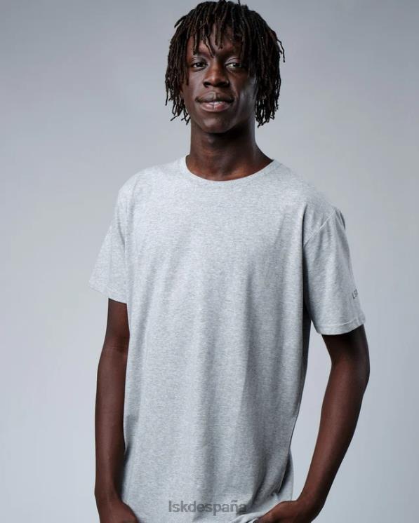LSKD hombres Camiseta de entrenamiento rival flxcotton - lt grey marl 8T6NZ956 vestir