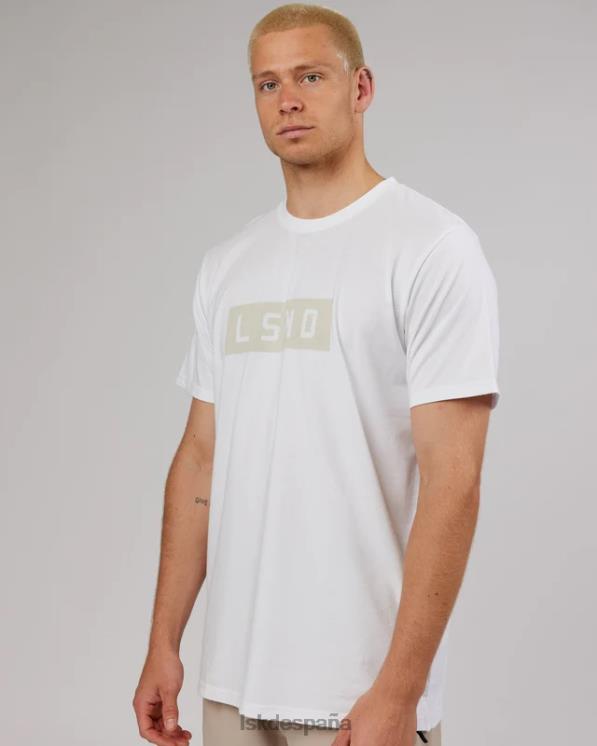 LSKD hombres Camiseta de rendimiento Strength Flxdry - blanco-taupe 8T6NZ982 vestir