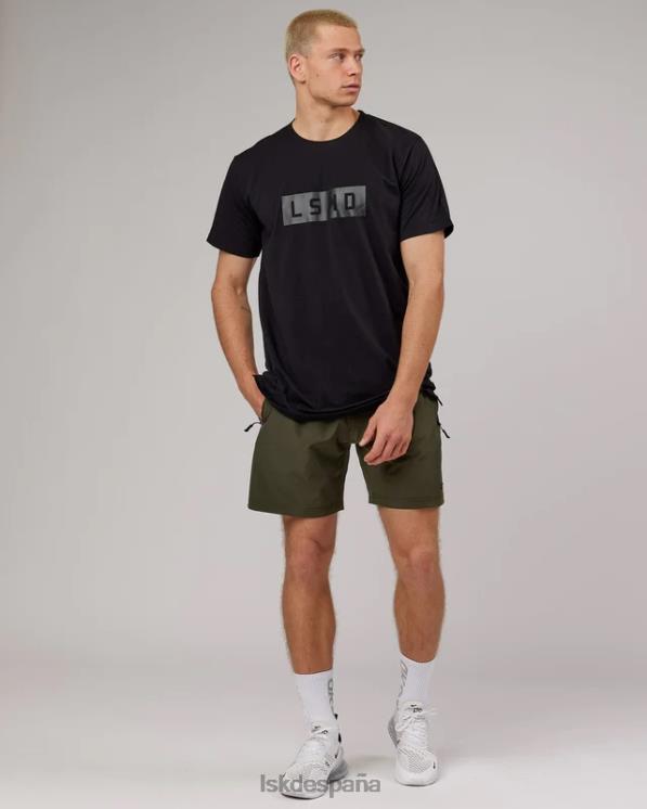 LSKD hombres Camiseta de rendimiento Strength Flxdry - negro-negro 8T6NZ952 vestir