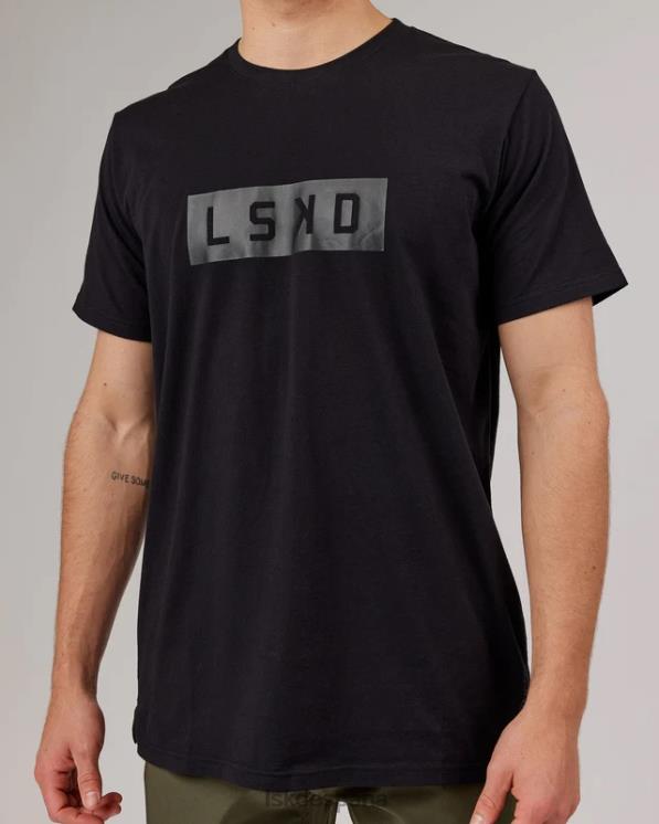 LSKD hombres Camiseta de rendimiento Strength Flxdry - negro-negro 8T6NZ952 vestir