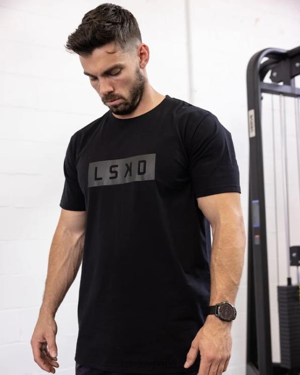 LSKD hombres Camiseta de rendimiento Strength Flxdry - negro-negro 8T6NZ952 vestir