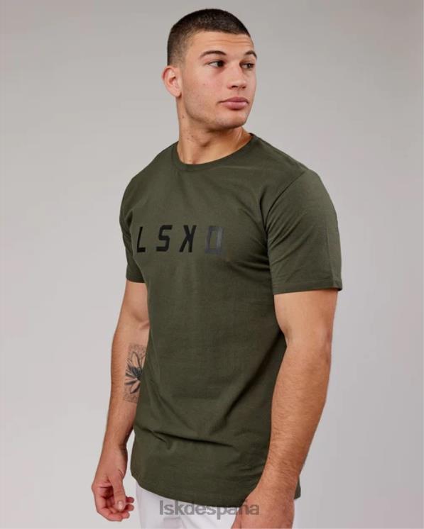 LSKD hombres Camiseta de rendimiento power flxdry - noche del bosque 8T6NZ948 vestir