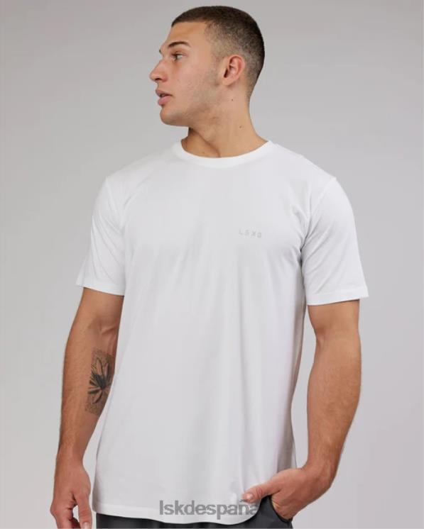LSKD hombres Camiseta pimaflx de lujo - blanco 8T6NZ959 vestir