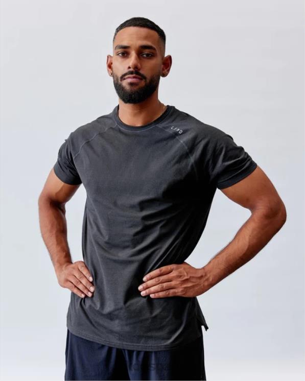 LSKD hombres Realizar camiseta vaporflx - marga negra 8T6NZ920 vestir