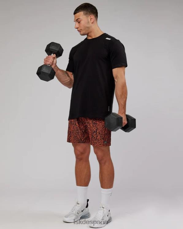 LSKD hombres camiseta de atleta flxcotton - negro 8T6NZ954 vestir