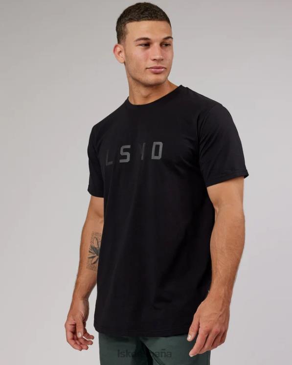 LSKD hombres camiseta power flxdry - negro-negro 8T6NZ939 vestir