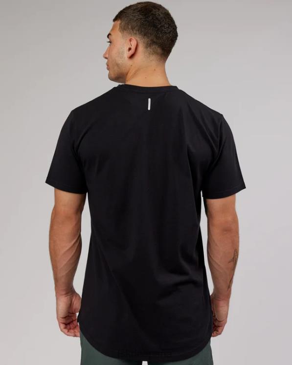 LSKD hombres camiseta power flxdry - negro-negro 8T6NZ939 vestir