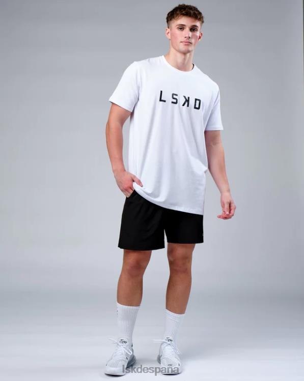 LSKD hombres camiseta rep flxcotton - camuflaje blanco-negro 8T6NZ978 vestir